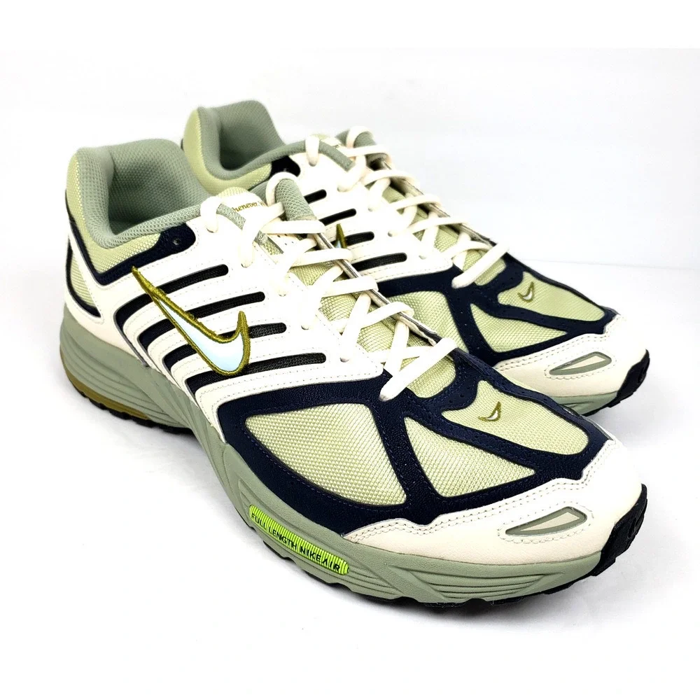 Nike Air Pegasus 2005 Mens Size 12 Olive Aura Glacier Blue Shoes HQ3444-343